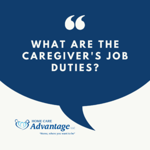 What Are the Caregivers Job Duties in Danbury CT?